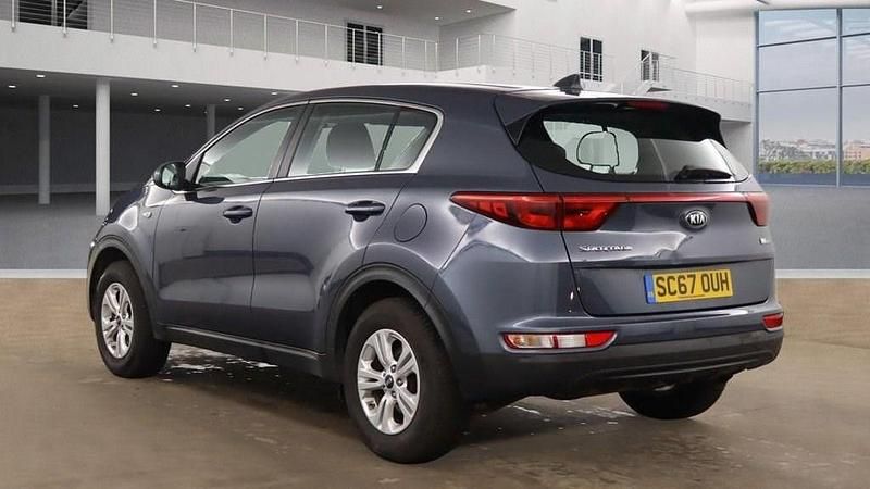 Used Kia Sportage 130 HP (95 kW) 2018 Blue SUV