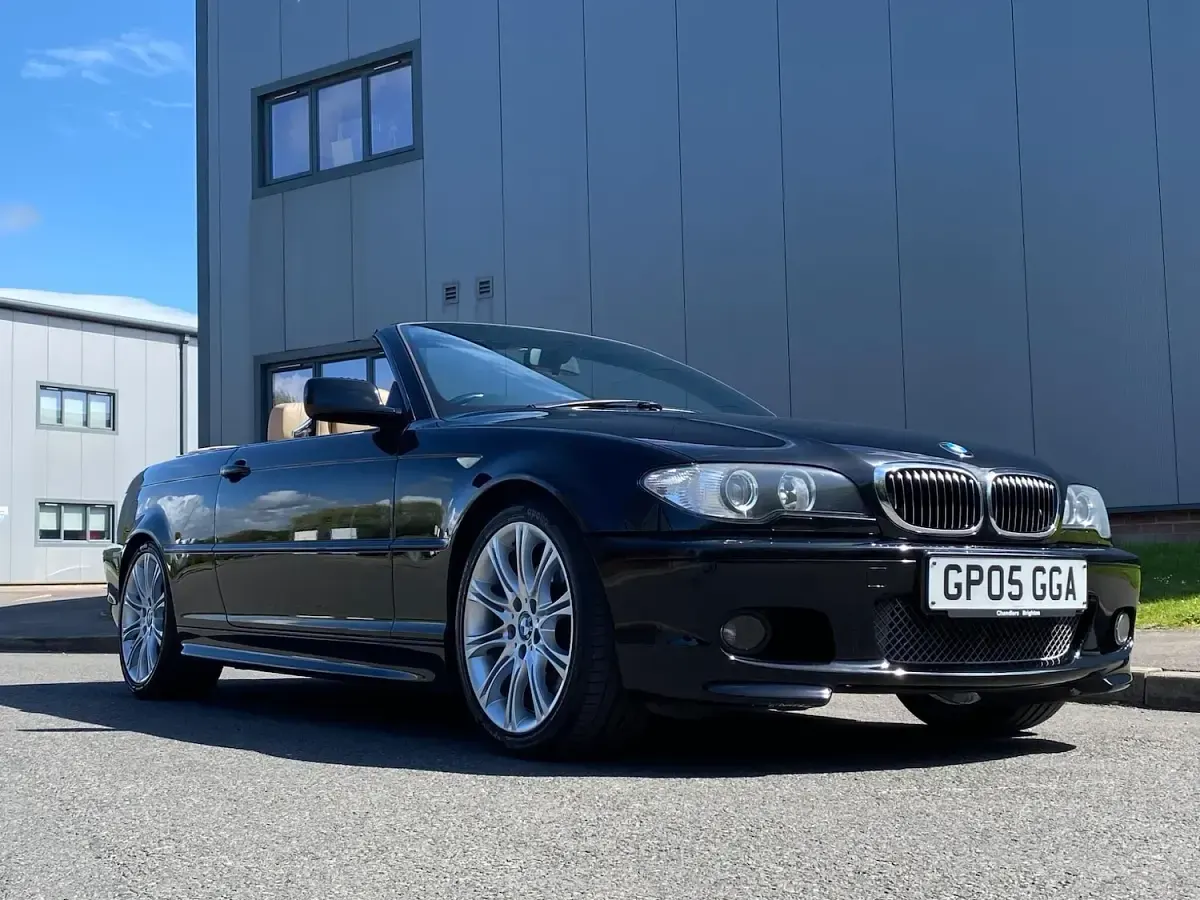 Used BMW 330 Cabriolet Sport Line 2005 Black Cabriolet