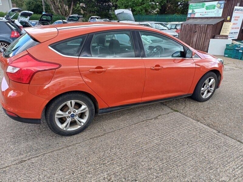 Red Used 2012 Ford Focus Zetec Hatchback | £1,595 (Good price) - Image 1/4