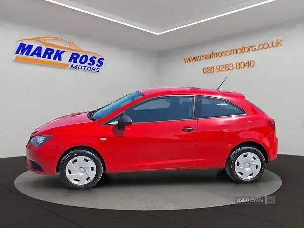 Used Seat Ibiza 105 HP (77 kW) 2012 Red Hatchback