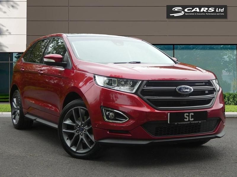 Red Used 2017 Ford Edge Sport SUV | £12,995 (Fair price) - Image 1/4
