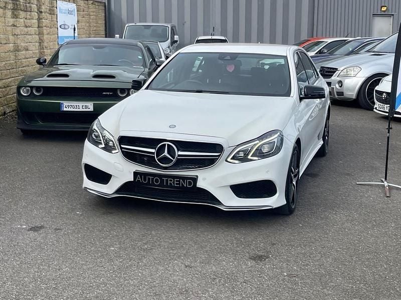 Used Mercedes E220 AMG 2016 White Sedan
