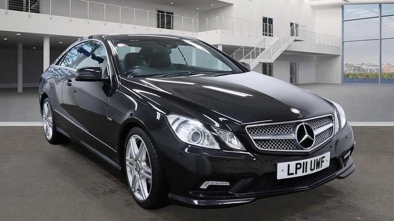 Used Mercedes E250 2011 Black Coupe