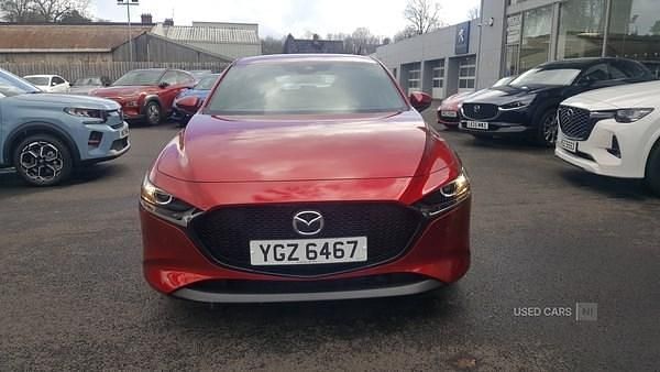 Used Mazda 3 2023 Red Hatchback