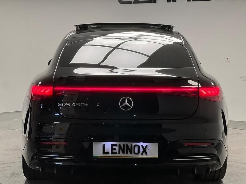 Used Mercedes EQS450+ AMG Line Premium 264 kW (360 HP) 2022 Black Sedan