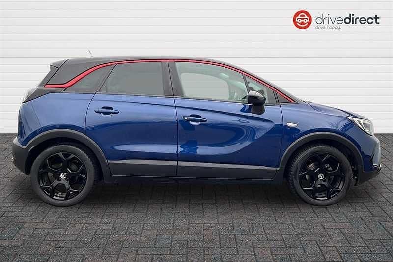Used Vauxhall Crossland GS Line 83 HP (61 kW) 2022 Blue SUV
