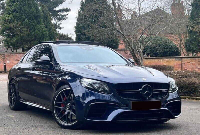 Blue Used 2019 Mercedes E63 AMG AMG Sedan | £52,950 (Expensive) - Image 1/4