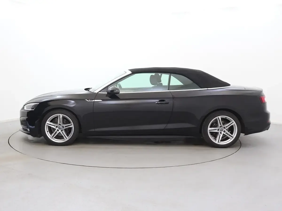Used Audi A5 Cabriolet S-Line 2018 Black Cabriolet