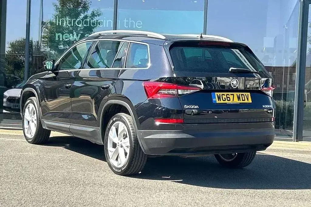 Used Skoda Kodiaq 147 HP (108 kW) 2017 Black magic pearlescent SUV