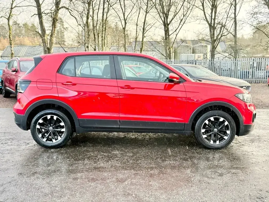 Used VW T-Cross S 95 HP (69 kW) 2020 Red SUV