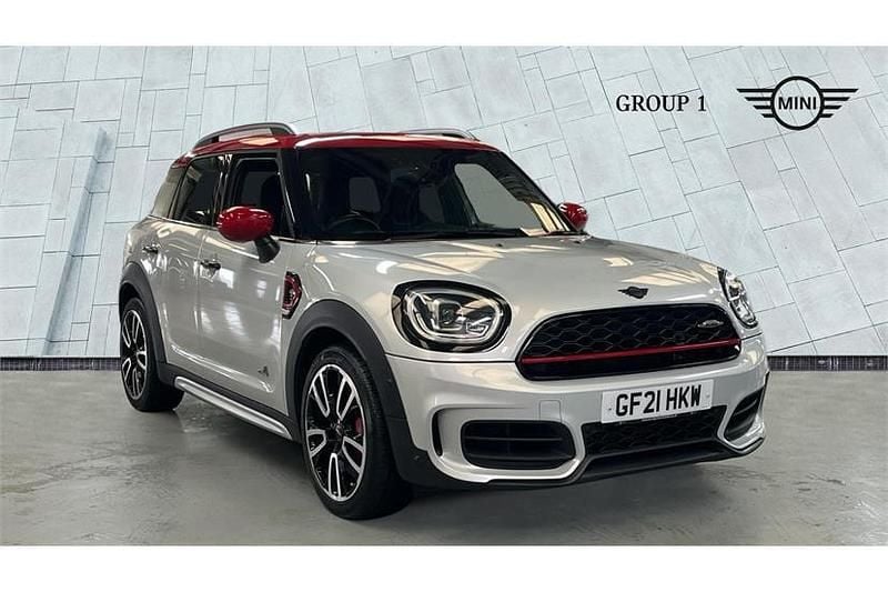 Used Mini John Cooper Works Countryman 306 HP (225 kW) 2021 White silver SUV