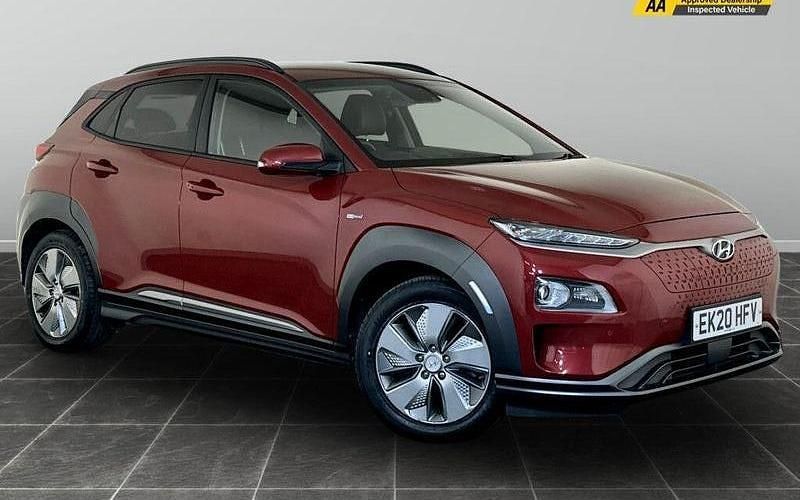 Red Used 2020 Hyundai Kona Premium SE SUV | £9,295 (Fair price) - Image 1/2