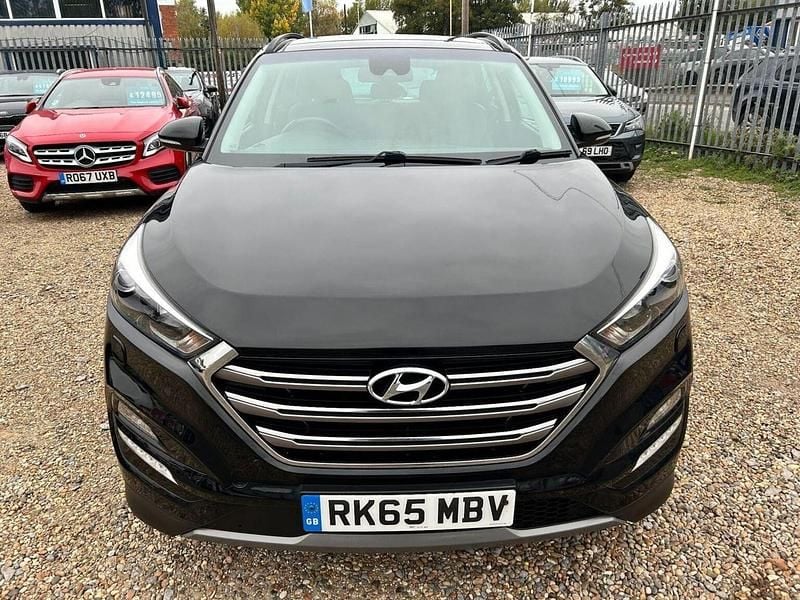 Used Hyundai Tucson Premium SE 2015 Black SUV