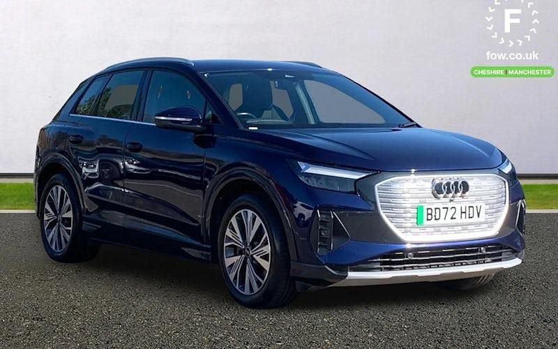 Used Audi Q4 e-tron Sport 150 kW (204 HP) 2022 Blue SUV