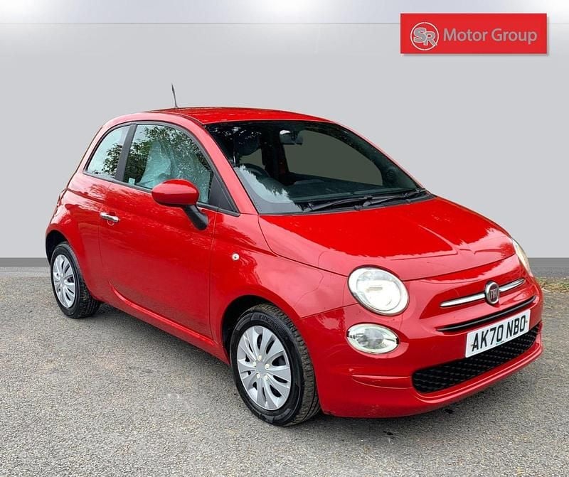 Red Used 2020 Fiat 500 Pop Hatchback | £6,600 (Good price) - Image 1/4