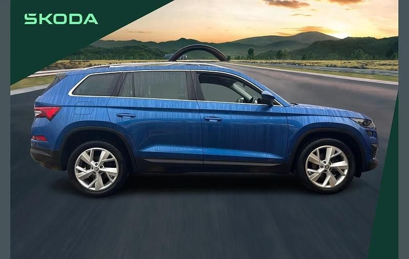 Used Skoda Kodiaq SE L 150 HP (110 kW) 2022 Blue SUV