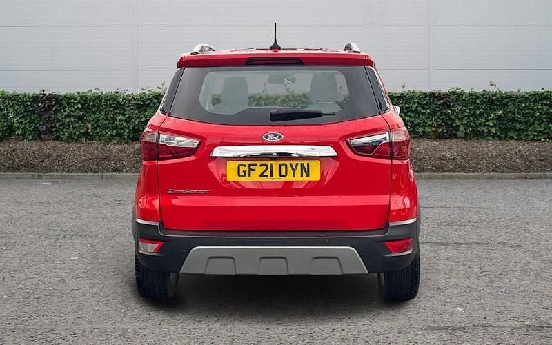 Used Ford Ecosport Titanium 125 HP (91 kW) 2021 Red SUV