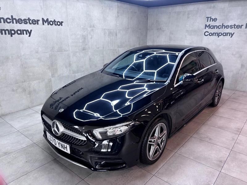 Black Used 2020 Mercedes A250 AMG Line Premium Hatchback | £13,235 (Fair price) - Image 1/4
