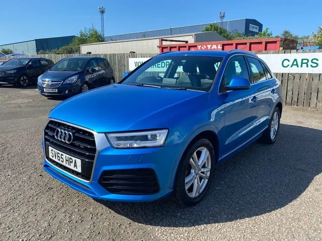 Used Audi Q3 S-Line 184 HP (135 kW) 2015 Blue SUV