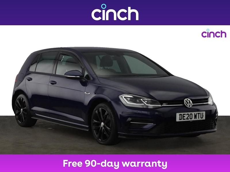 Blue Used 2020 VW Golf VII R-line Edition Hatchback | £17,599 (Good price) - Image 1/3