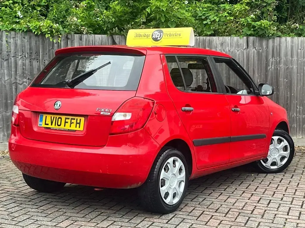 Used Skoda Fabia 2010 Red Hatchback