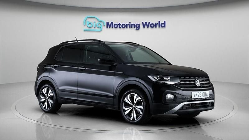 Used VW T-Cross Black Edition 110 HP (80 kW) 2023 Black SUV