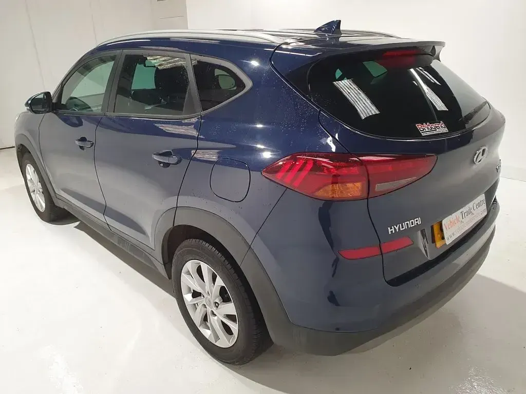 Used Hyundai Tucson SE 115 HP (84 kW) 2018 Blue SUV