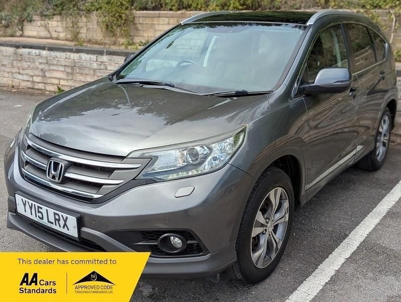 Grey Used 2015 Honda CR-V EX SUV | £6,999 (Fair price) - Image 1/4
