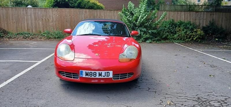 Used Porsche Boxster 2002 Red Cabriolet