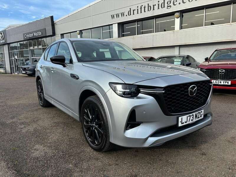 Silver Used 2023 Mazda CX-60 Homura-Line SUV | £32,990 (Fair price) - Image 1/4