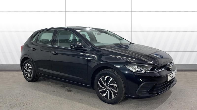 Used VW Polo Life 95 HP (69 kW) 2022 Black Hatchback