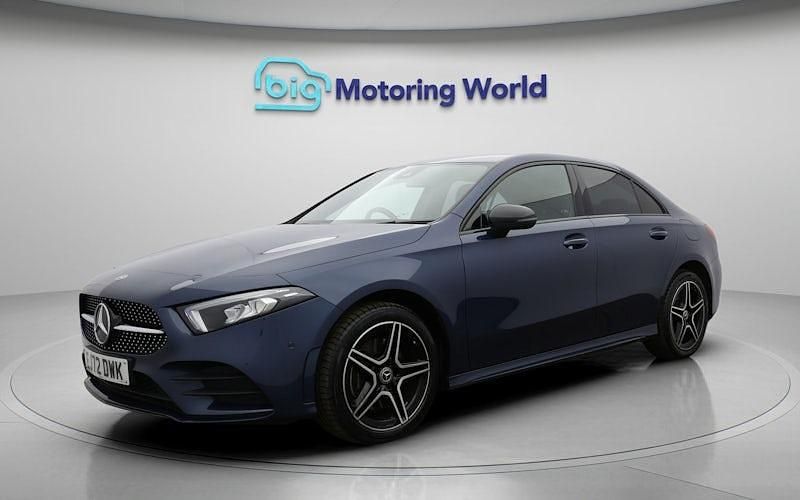 Used Mercedes A250 Executive 218 HP (160 kW) 2022 Blue Sedan
