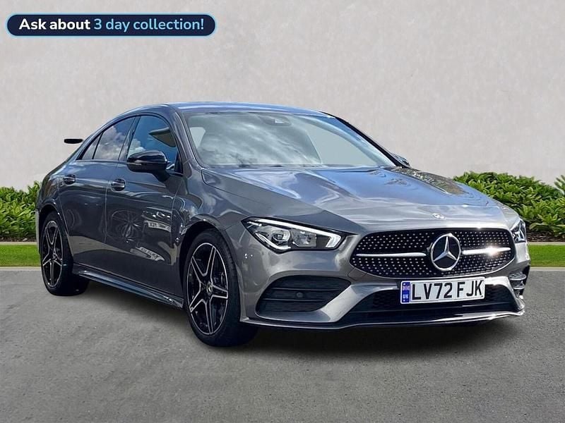 Grey Used 2022 Mercedes CLA200 Executive Coupe | £25,399 (Fair price) - Image 1/4