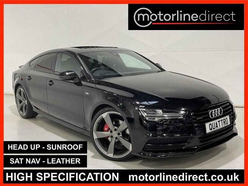 Used Audi A7 Black Edition 2017 Black Hatchback