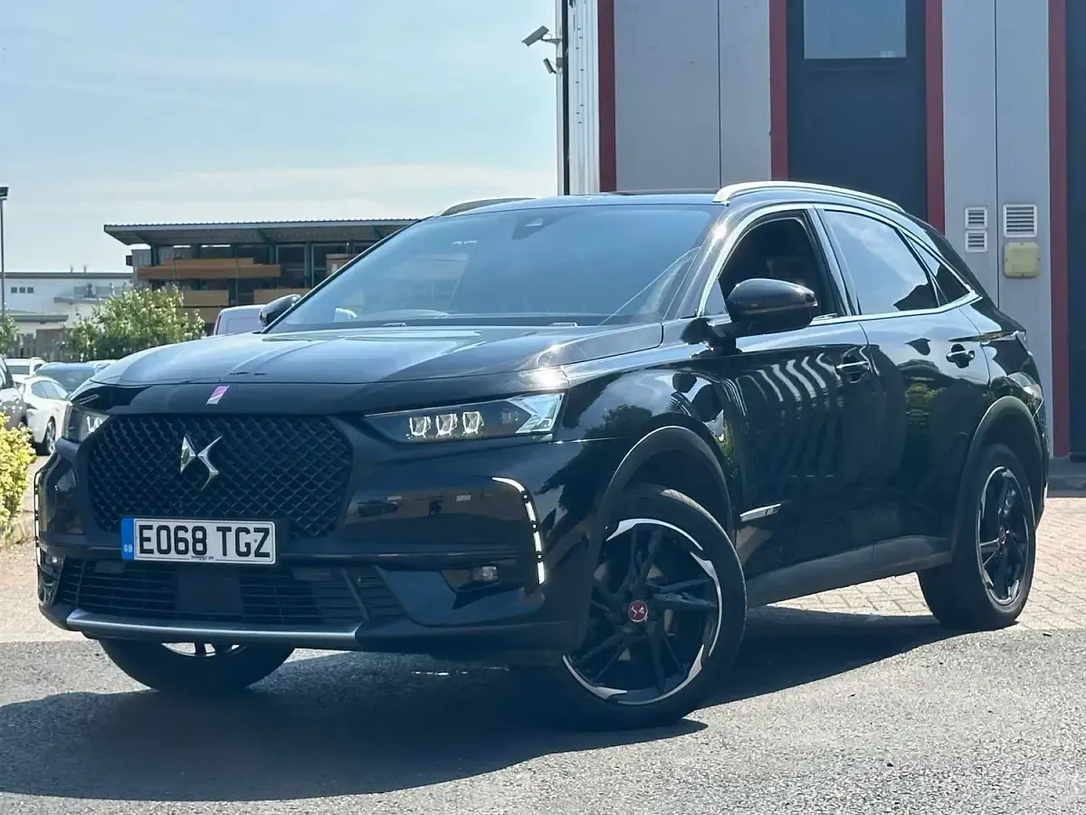 Used DS Automobiles DS7 Crossback Performance 130 HP (95 kW) 2018 Black SUV