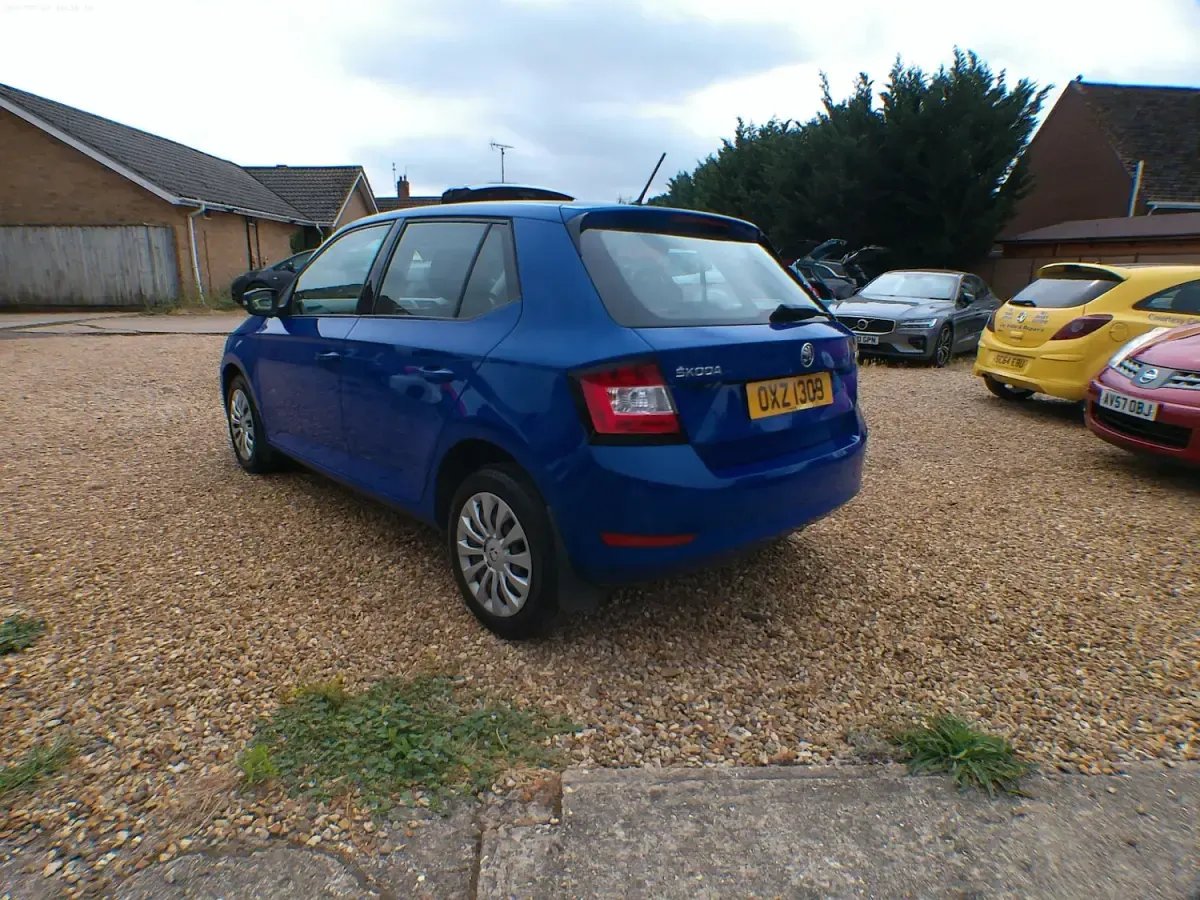 Used Skoda Fabia 2020 Blue Hatchback