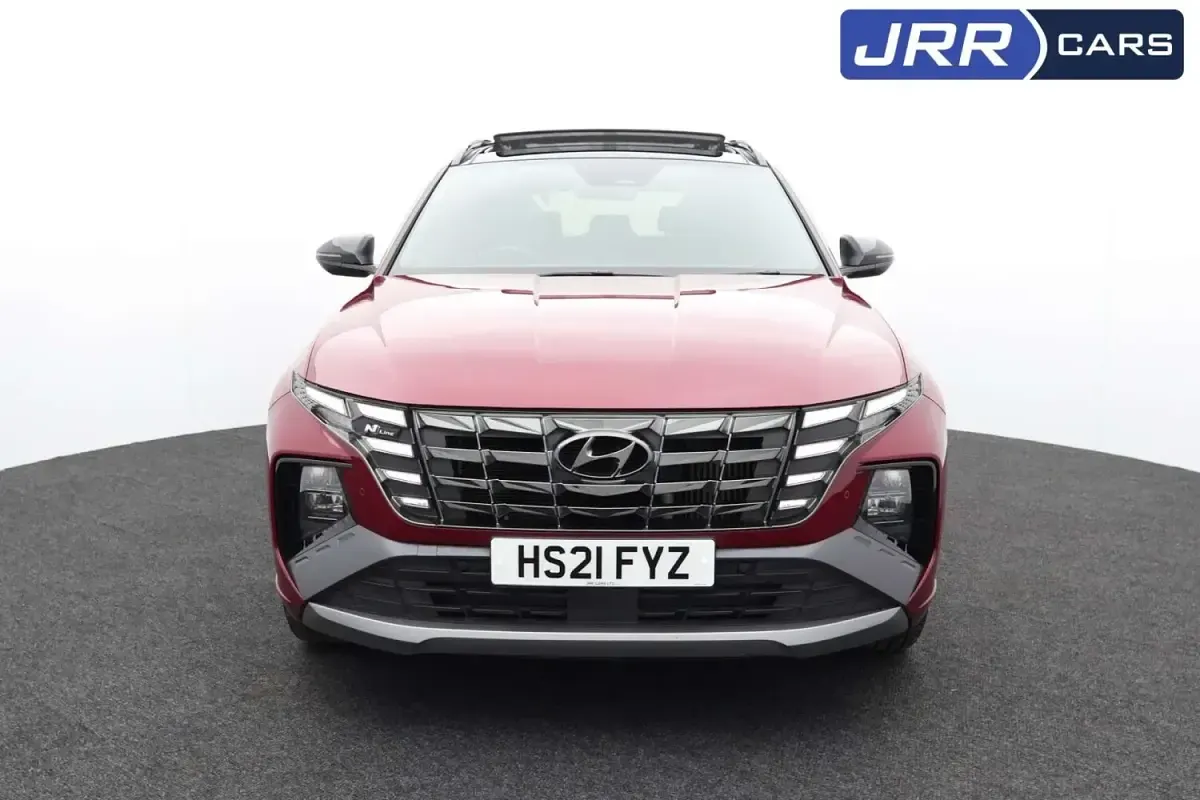 Used Hyundai Tucson N Line 150 HP (110 kW) 2021 Red SUV