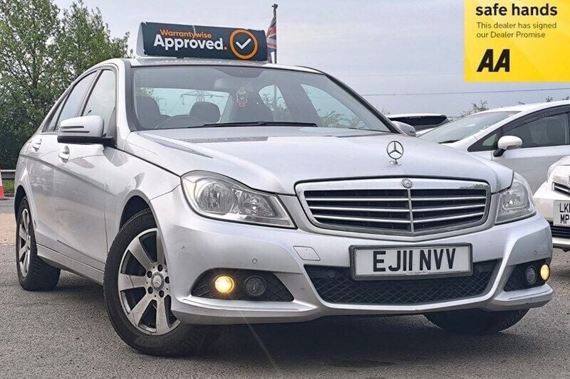 Silver Used 2011 Mercedes C180 SE Sedan | £2,895 (Good price) - Image 1/1