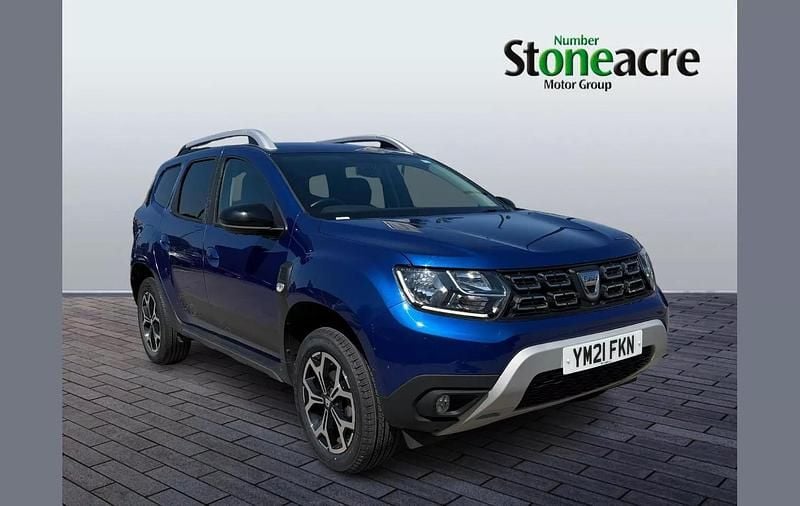 Blue Used 2021 Dacia Duster SUV | £11,295 (Good price) - Image 1/4