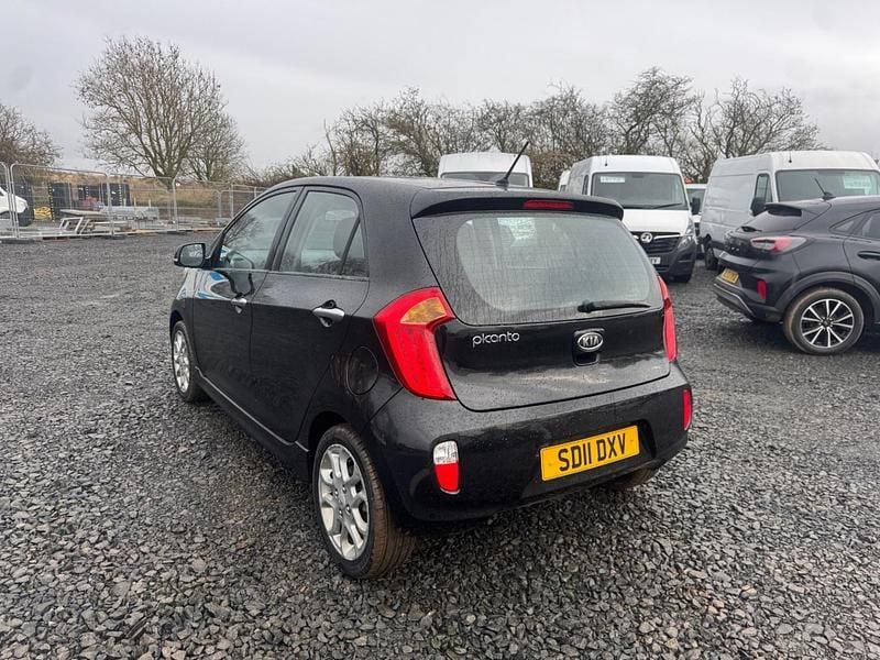 Used Kia Rio Air 75 HP (55 kW) 2014 Black Hatchback