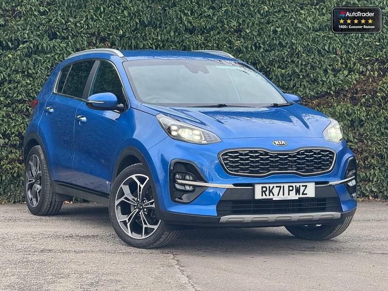 Used Kia Sportage GT-Line 2021 Blue SUV