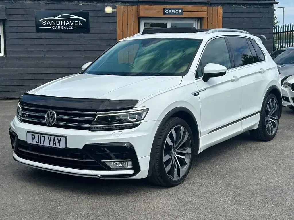 Used VW Tiguan R-line 2017 White SUV