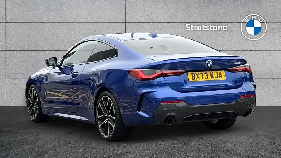 Used BMW 420 M Sport 181 HP (133 kW) 2023 Blue Coupe