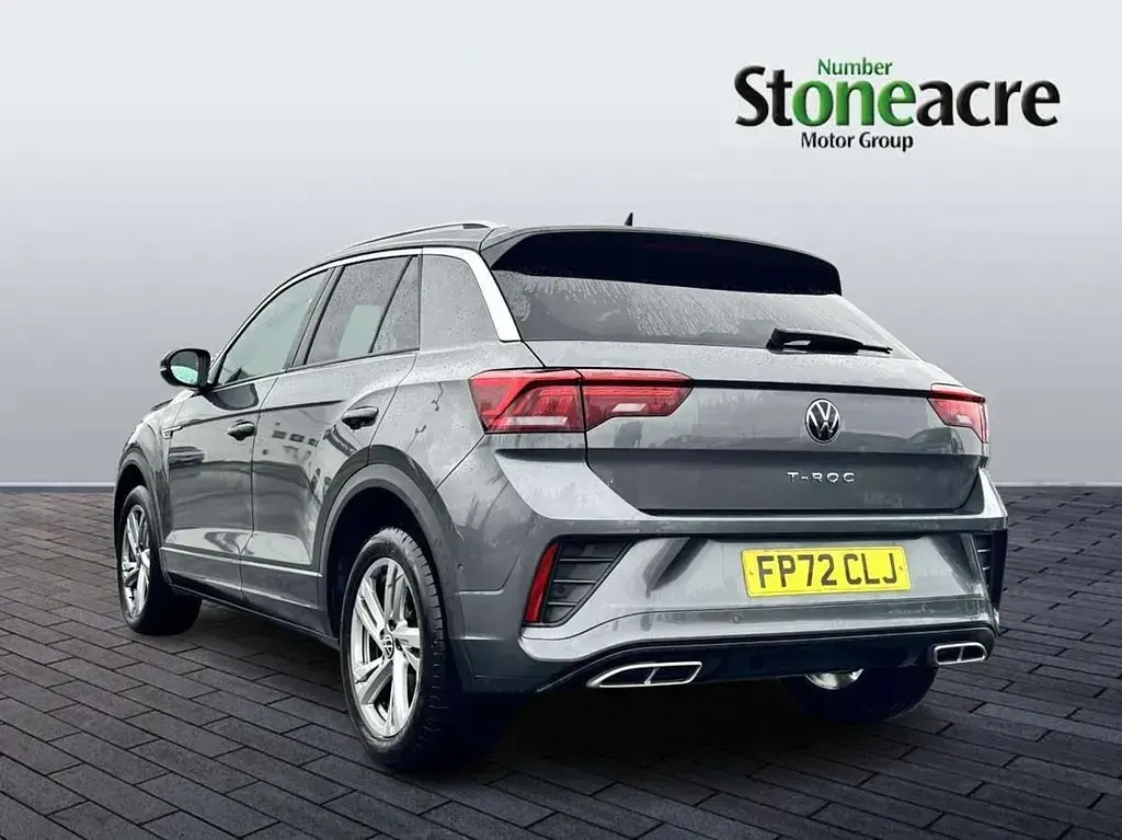 Used VW T-Roc R-line 150 HP (110 kW) 2022 Grey SUV