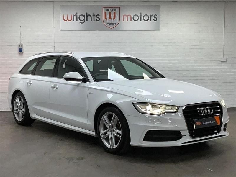 Used Audi A6 S-Line 2012 White Estate