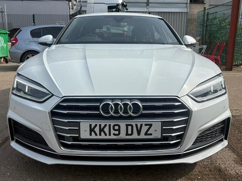 Used Audi A5 Sportback S-Line 2019 White Hatchback