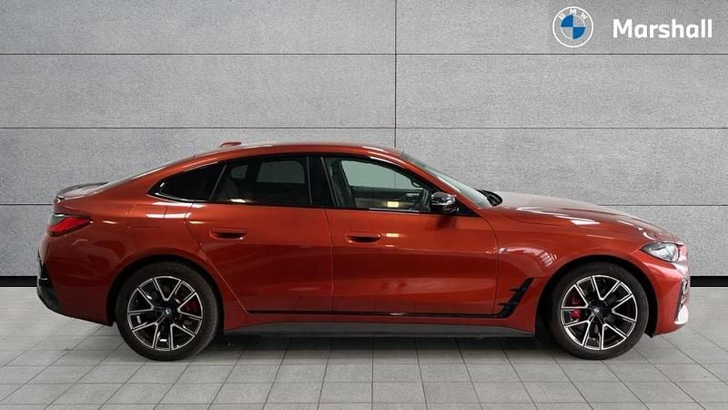 Used BMW i4 Shadowline 400 kW (544 HP) 2023 Sunset orange metallic Sedan