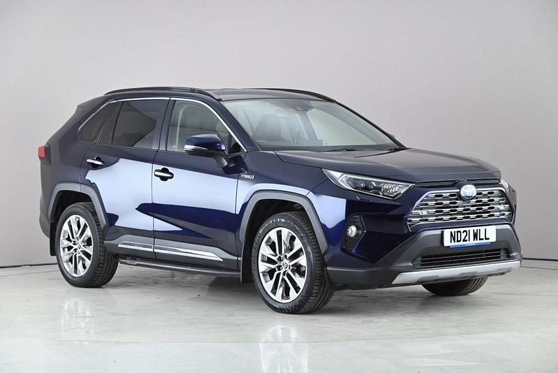 Used Toyota RAV4 Hybrid 2021 Blue SUV