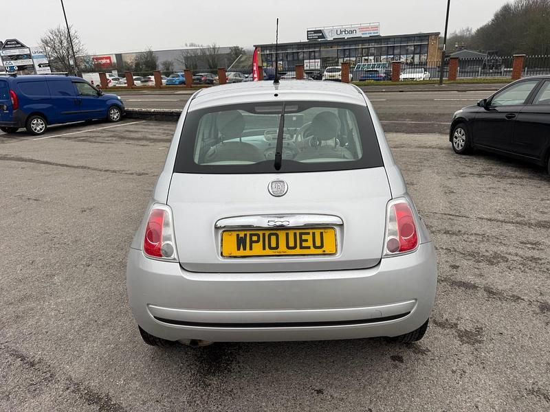 Used Fiat 500 Pop 69 HP (50 kW) 2010 Silver Hatchback