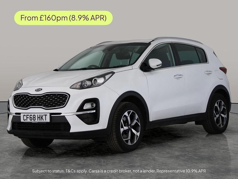 Used Kia Sportage 130 HP (95 kW) 2019 White SUV